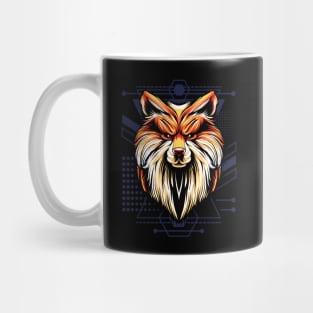 Fox Wise Furry Cartoon Animal Mug